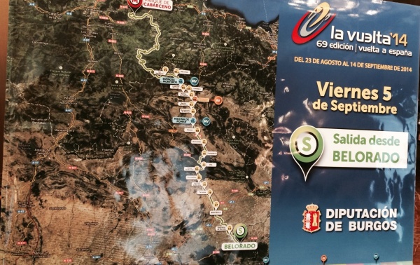 Belorado será salida de una etapa de la Vuelta a España 2014